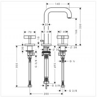 HANSGROHE CITTERIO LAVABO